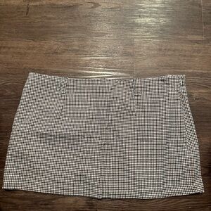 Abercrombie & Fitch Checkered Skort size XL